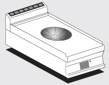 Indukcijas plīts Wok PCIWT-64ETDX